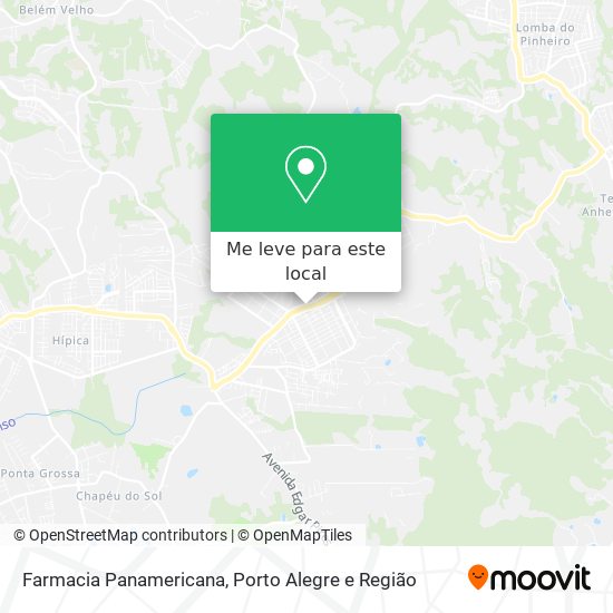 Farmacia Panamericana mapa