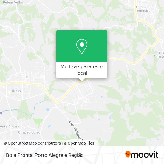 Boia Pronta mapa