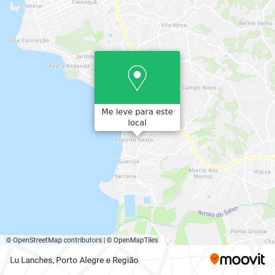 Lu Lanches mapa
