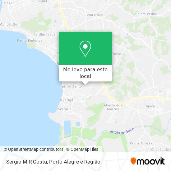 Sergio M R Costa mapa