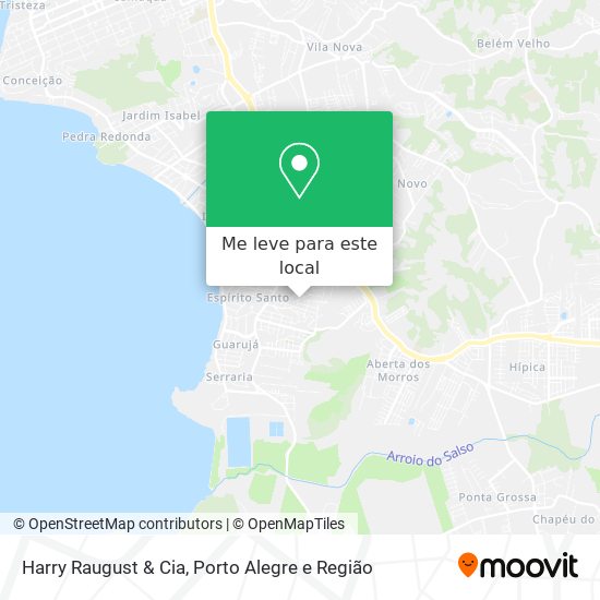 Harry Raugust & Cia mapa