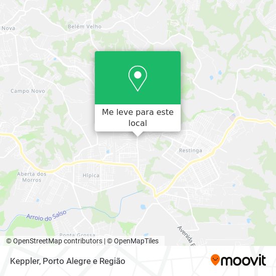Keppler mapa