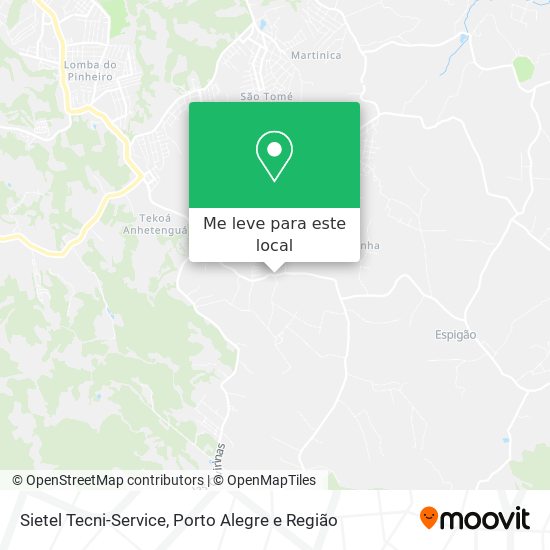 Sietel Tecni-Service mapa