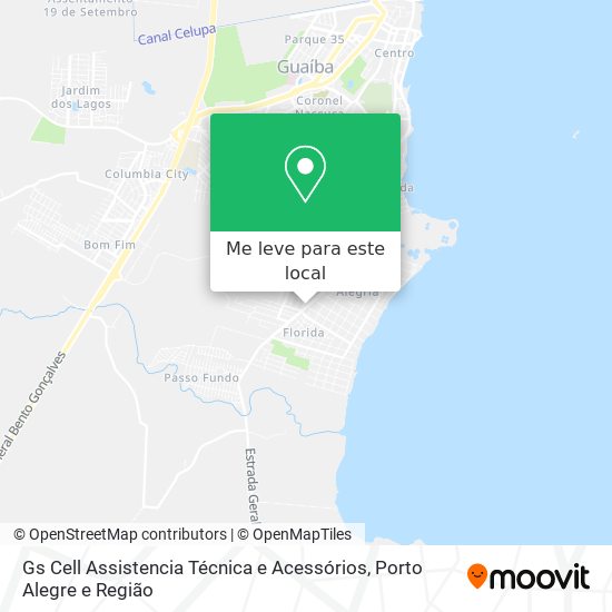 Gs Cell Assistencia Técnica e Acessórios mapa