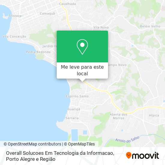 Overall Solucoes Em Tecnologia da Informacao mapa