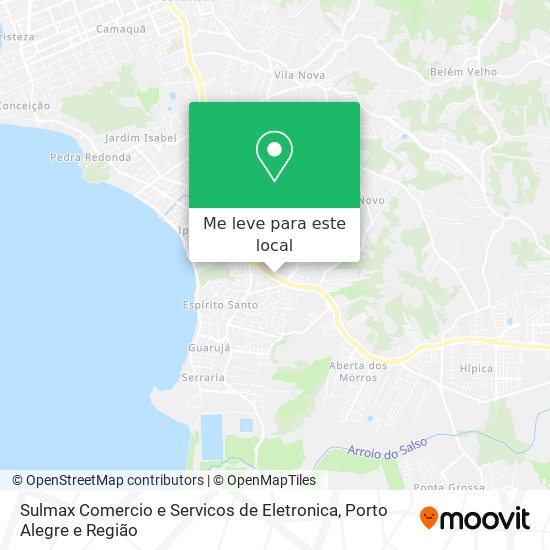 Sulmax Comercio e Servicos de Eletronica mapa