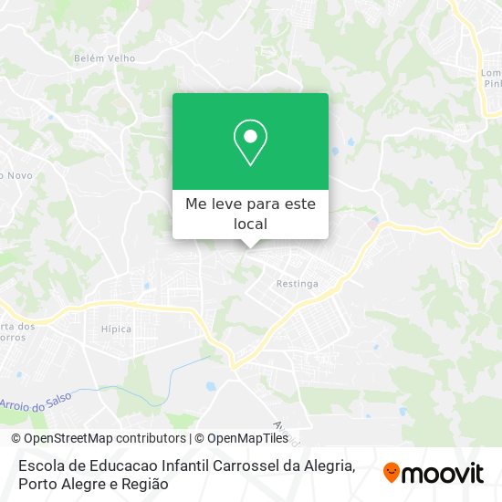 Escola de Educacao Infantil Carrossel da Alegria mapa