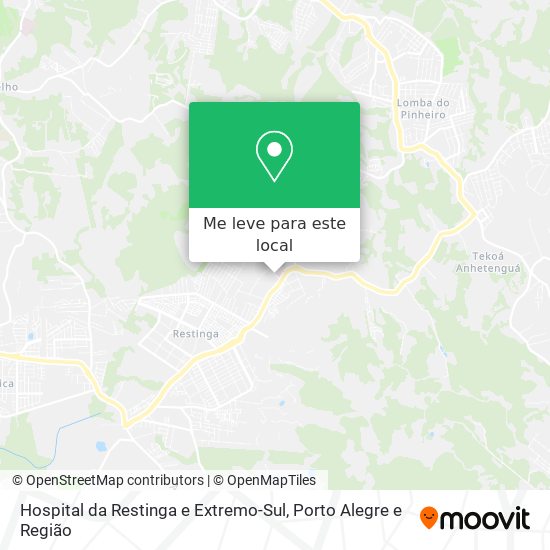 Hospital Restinga e Extremo Sul