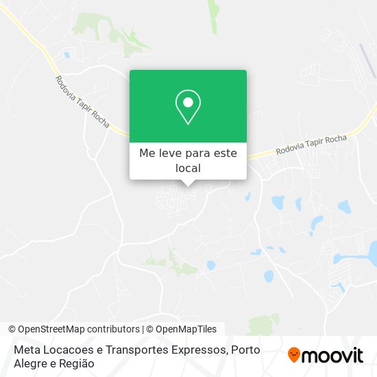 Meta Locacoes e Transportes Expressos mapa