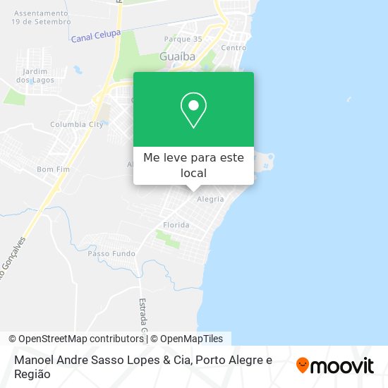 Manoel Andre Sasso Lopes & Cia mapa