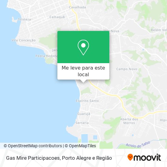 Gas Mire Participacoes mapa