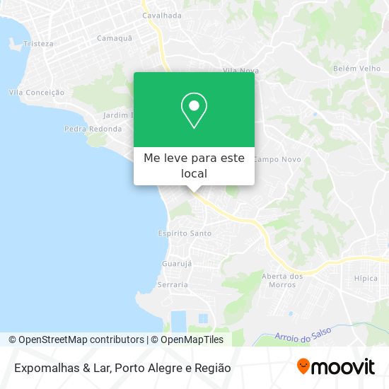Expomalhas & Lar mapa