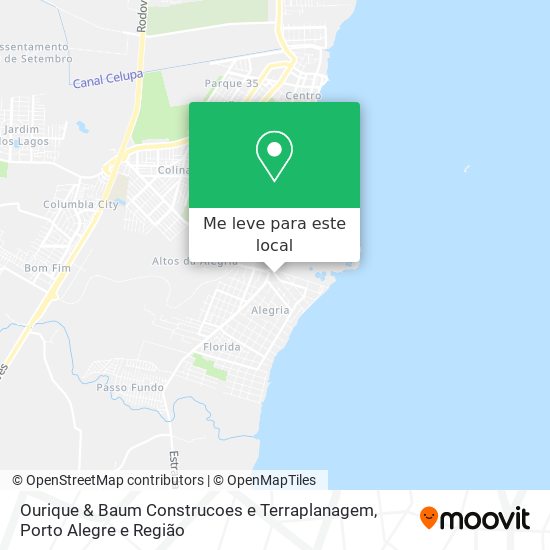 Ourique & Baum Construcoes e Terraplanagem mapa