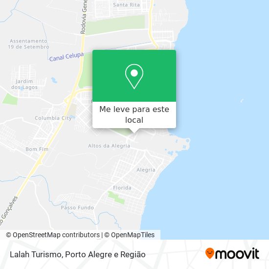 Lalah Turismo mapa