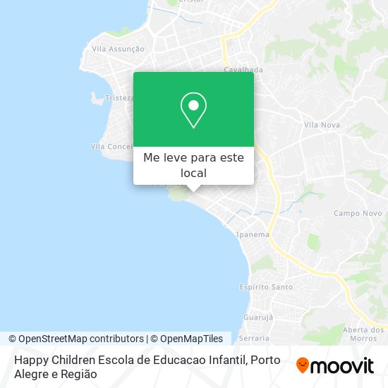 Happy Children Escola de Educacao Infantil mapa