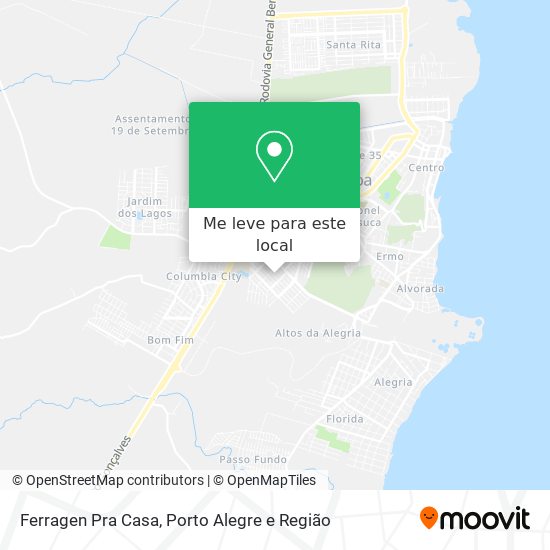 Ferragen Pra Casa mapa