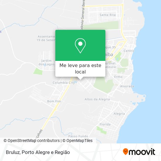 Bruluz mapa