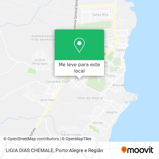 LIGIA DIAS CHEMALE mapa