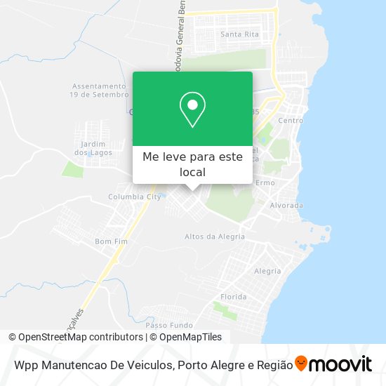 Wpp Manutencao De Veiculos mapa