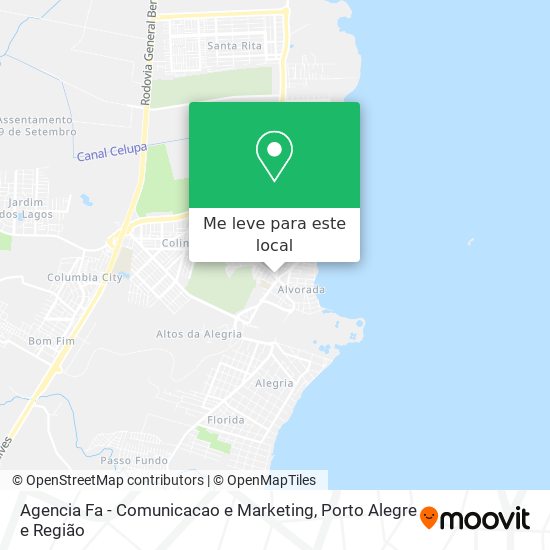Agencia Fa - Comunicacao e Marketing mapa