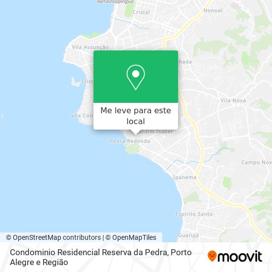 Condominio Residencial Reserva da Pedra mapa