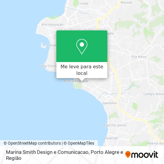 Marina Smith Design e Comunicacao mapa