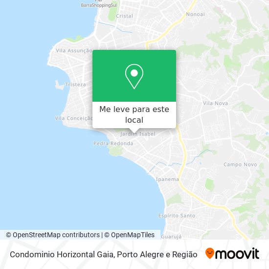 Condominio Horizontal Gaia mapa