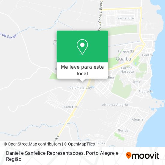 Daniel e Sanfelice Representacoes mapa