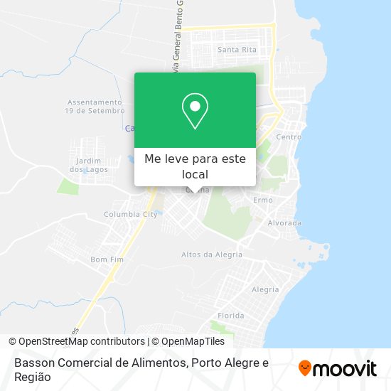 Basson Comercial de Alimentos mapa