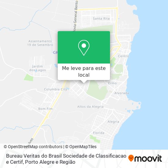 Bureau Veritas do Brasil Sociedade de Classificacao e Certif mapa