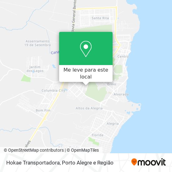 Hokae Transportadora mapa