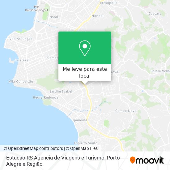 Estacao RS Agencia de Viagens e Turismo mapa