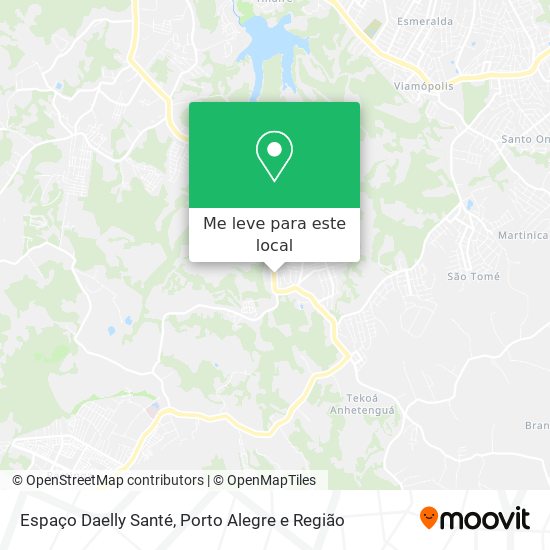 Espaço Daelly Santé mapa