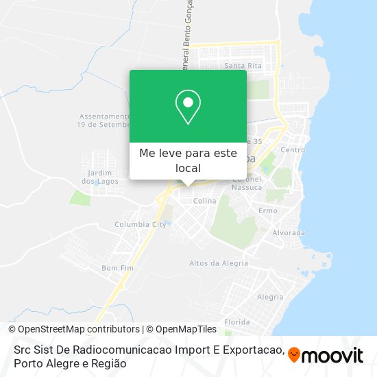 Src Sist De Radiocomunicacao Import E Exportacao mapa