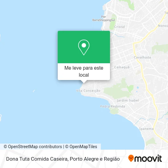 Dona Tuta Comida Caseira mapa