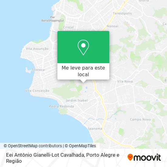 Eei Antônio Gianelli-Lot Cavalhada mapa
