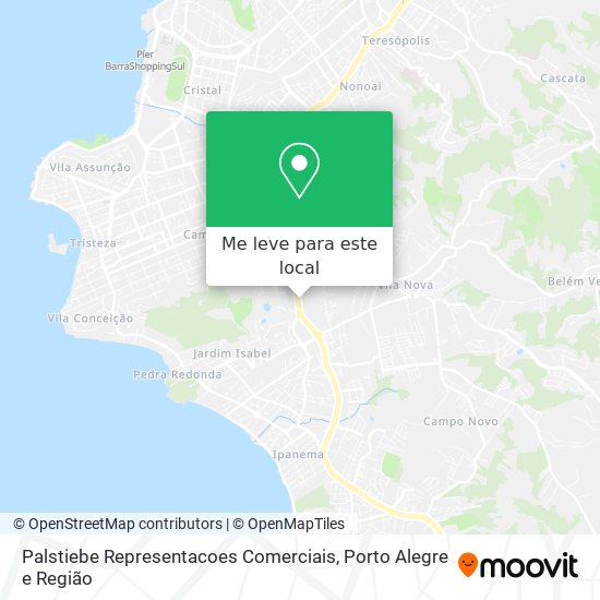 Palstiebe Representacoes Comerciais mapa