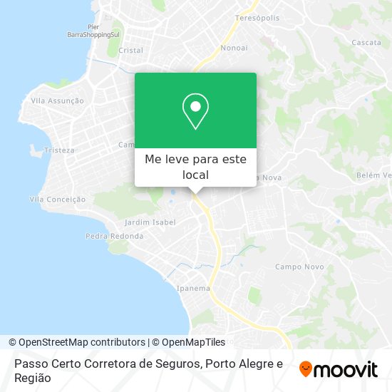 Passo Certo Corretora de Seguros mapa