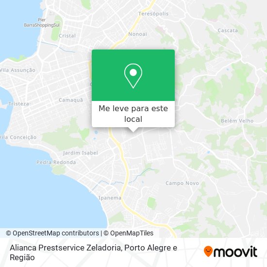 Alianca Prestservice Zeladoria mapa