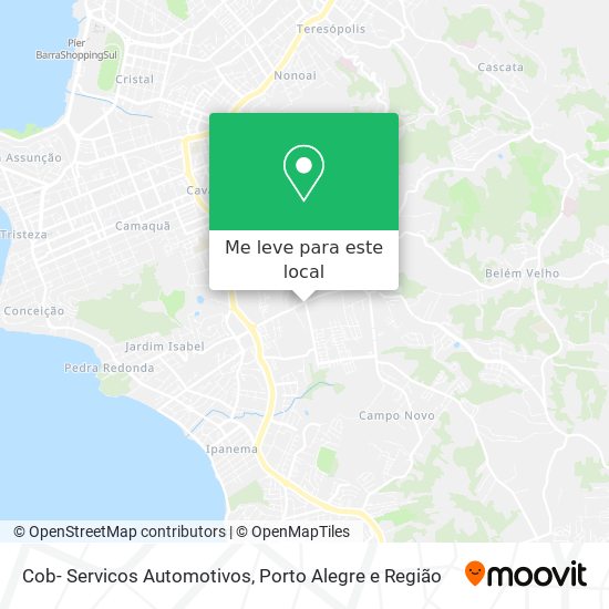 Cob- Servicos Automotivos mapa