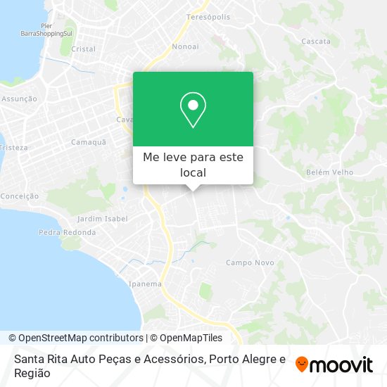 Santa Rita Auto Peças e Acessórios mapa