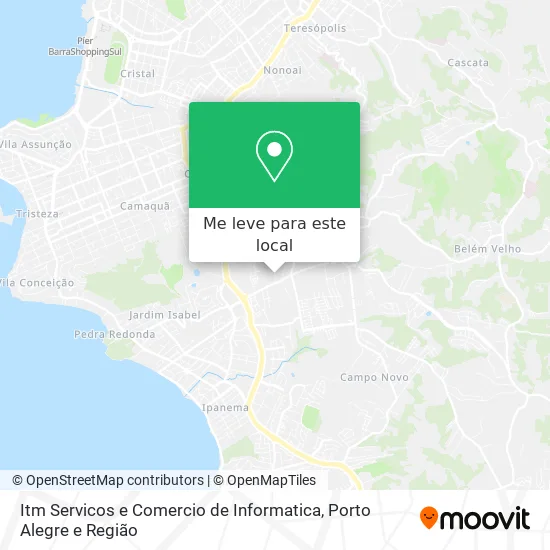 Itm Servicos e Comercio de Informatica mapa