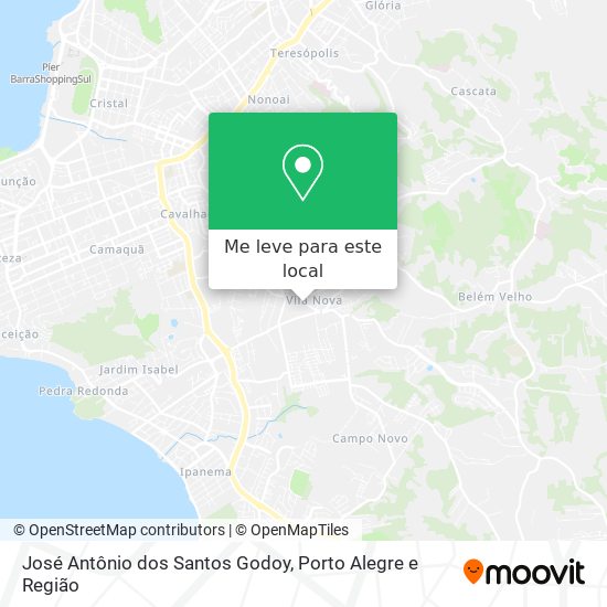 José Antônio dos Santos Godoy mapa