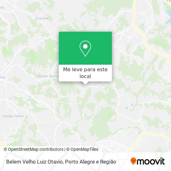 Belem Velho Luiz Otavio mapa