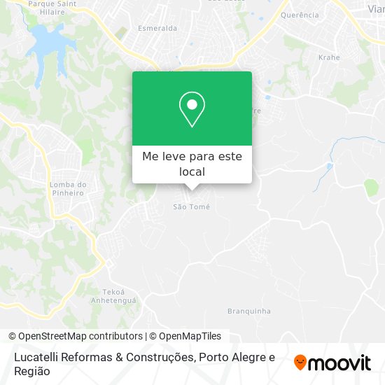 Lucatelli Reformas & Construções mapa