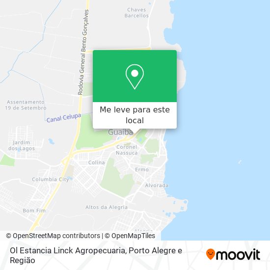 Ol Estancia Linck Agropecuaria mapa