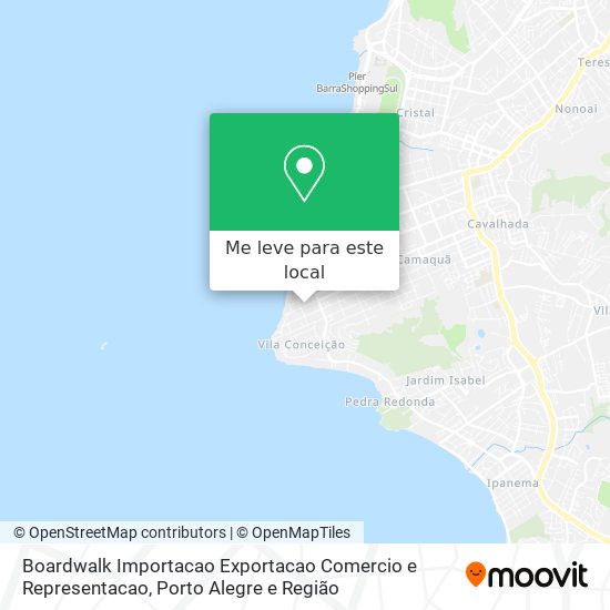 Boardwalk Importacao Exportacao Comercio e Representacao mapa