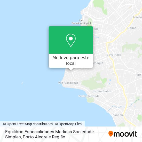 Equilibrio Especialidades Medicas Sociedade Simples mapa