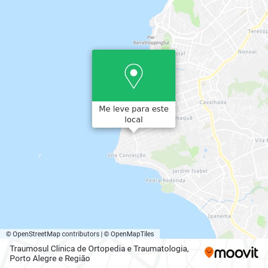 Traumosul Clinica de Ortopedia e Traumatologia mapa