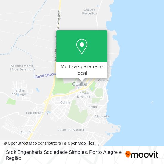 Stok Engenharia Sociedade Simples mapa